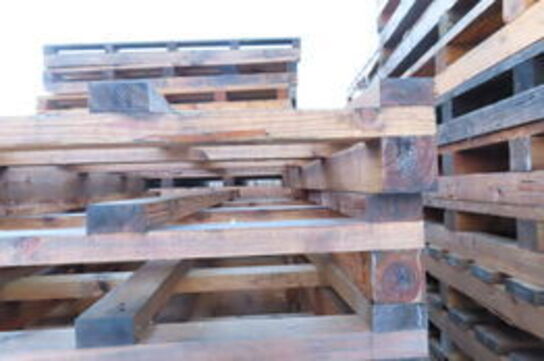 8 stk. Industripaller