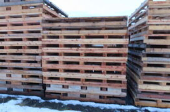 8 stk. Industripaller