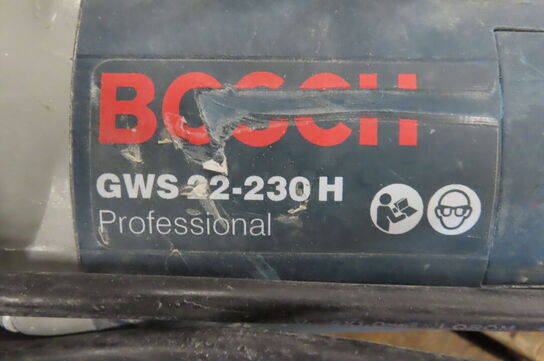 3 stk. El-værktøj samt arbejdsradio BOSCH