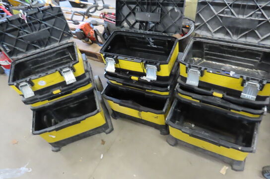 3 stk. Værktøjskasser STANLEY