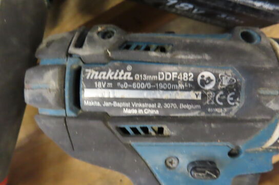 5 stk. Akkuværktøj MAKITA