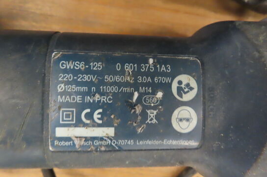 3 stk. El-værktøj samt arbejdsradio BOSCH