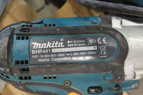 4 stk. Akkuværktøj MAKITA