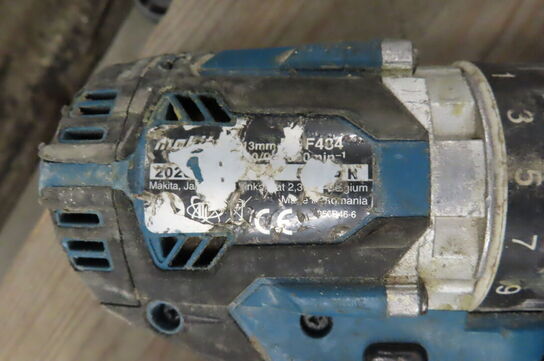 7 stk. Akku-værktøj samt arbejdsradio MAKITA