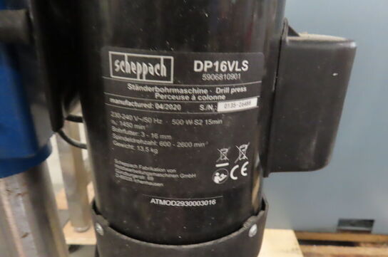 Søjleboremaskine SCHEPPACH