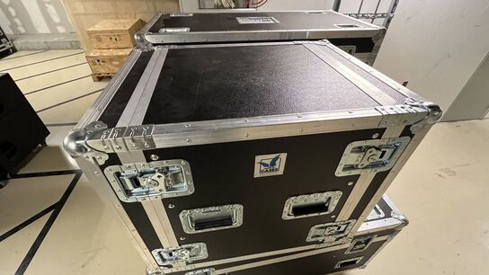 19" Rackkasse AMPTOWN - gummiophængt