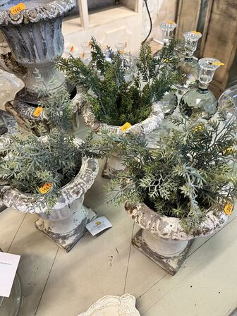 3 stk. Vaser m. Planter