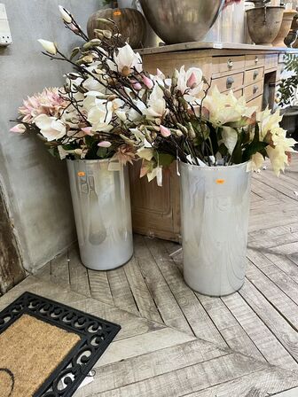 2 stk. Vaser m. Blomster