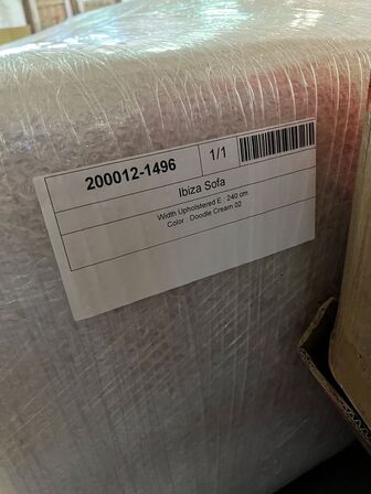 3 personers sofa IBIZA 240 cm