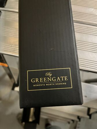 3 stk. Guld kagespartel i rustfri stål GREENGATE