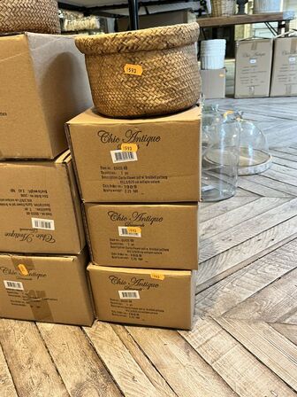 4 stk. vaser CHIC ANTIQUE