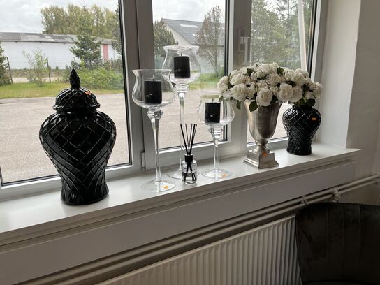 Vaser, lysestager mm.