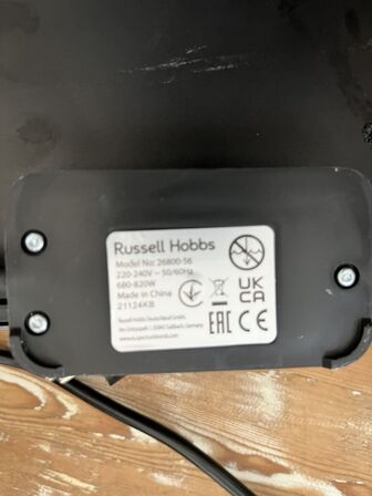 Bord grill og toast maskine  HEG-811