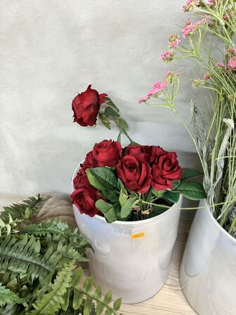 2 stk. Vaser m. Blomster