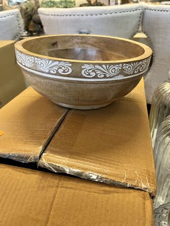 6 stk. Træskåle CHIC ANTIQUE