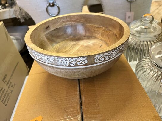 6 stk. Træskåle CHIC ANTIQUE