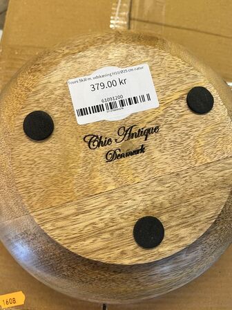 6 stk. Træskåle CHIC ANTIQUE