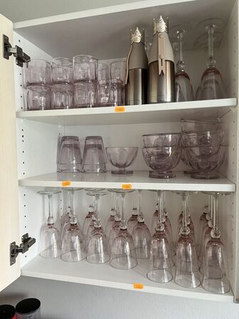 Div. Vinglas, vandglas, skåle mm.