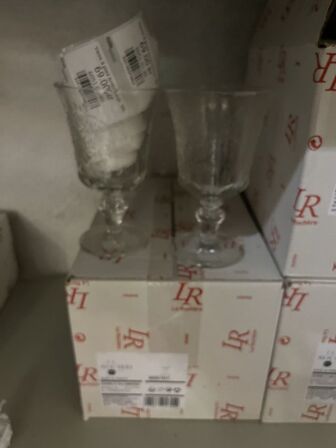 6 ks. Div. Glas LA ROCHERE