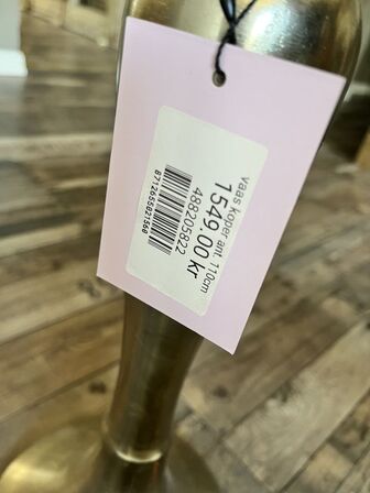 Høj vase inkl. skin