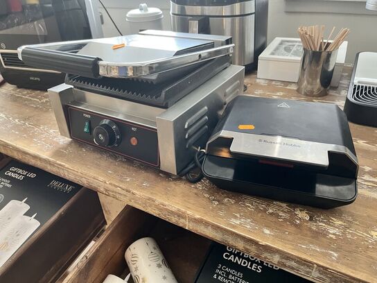 Bord grill og toast maskine  HEG-811