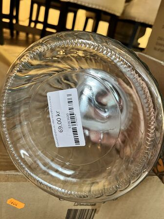 5 stk. Glasbeholder m. Låg CHIC ANTIQUE