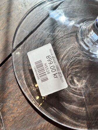 2 stk. Glasbowler m. Lys