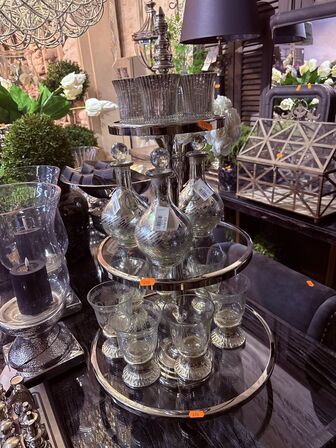 Serveringsfad inkl. Indhold