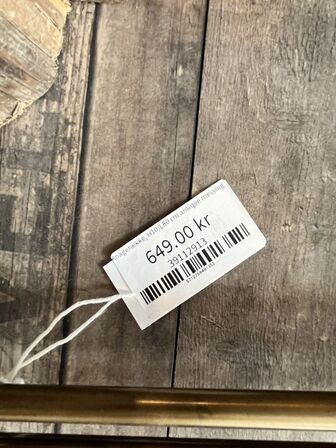 4 stk. Knagerækker H10/L80 cm.