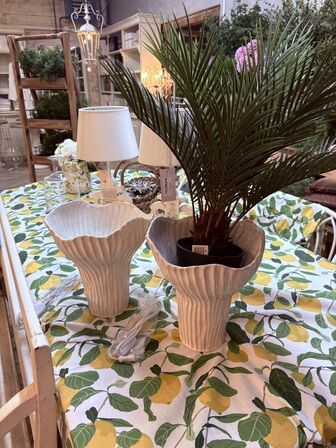 2 stk. Lamper i jern mm.