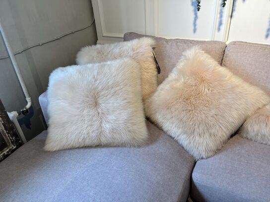 5 stk. Puder  NATURESCOLLECTION Ø20x52 cm. /50x50 cm.