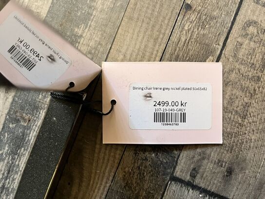 6 stk. spisebordsstole 50x65x82 cm.