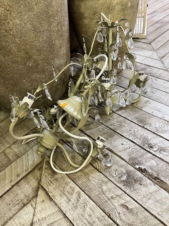 2 stk. Lamper i jern  