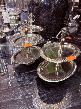 3 stk. Serveringsfade