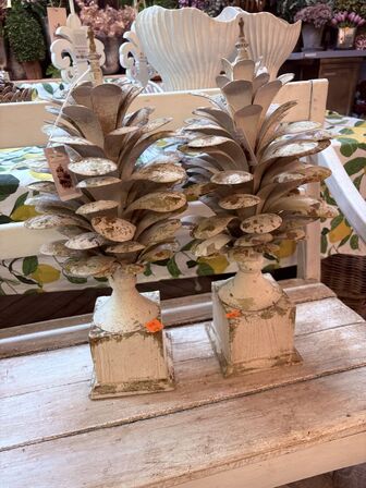 Bænk i træ inkl. Puder L: 200 cm.