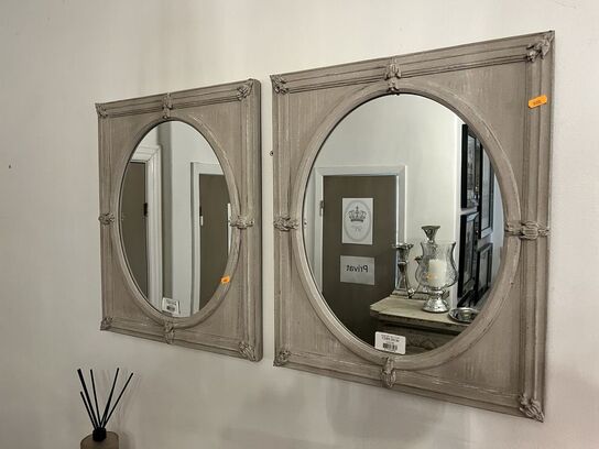 2 stk. Spejle  50x60x5 cm.