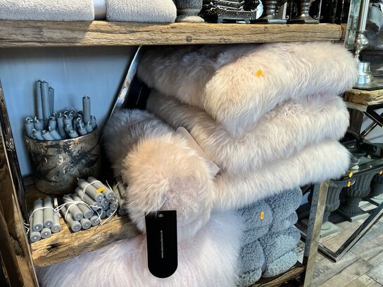 4 stk. Puder inkl. Starinlys NATURESCOLLECTION Ø20x52 cm./50x50 cm.