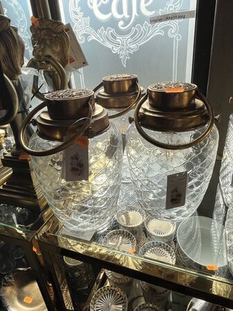 3 stk. Lanternelamper  CHIE ANTIQUE