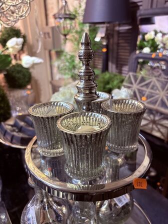 Serveringsfad inkl. Indhold