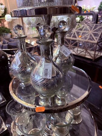 Serveringsfad inkl. Indhold