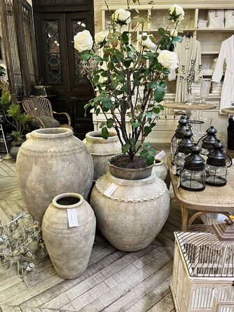 2 stk. Potter m. Planter