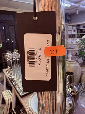 2 stk. Bordlamper H: 80 cm.