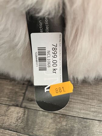 Sækkestol i fåreskin NATURESCOLLECTION 92x93 cm.