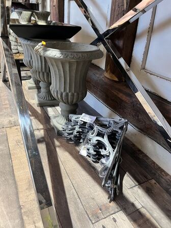 7 stk. Vaser m. Bakke.