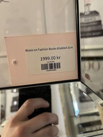 Plakat m. Ramme. CHANEL 60x80 cm