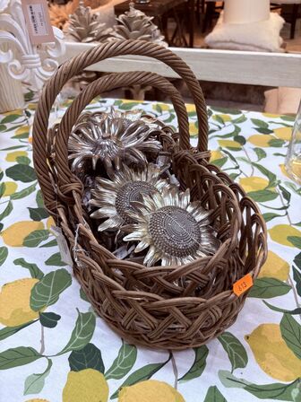 2 stk. Lamper i jern mm.