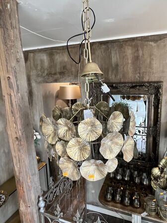 Pendel i jern Ø51 cm. H33 cm.