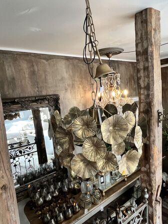 Pendel i jern Ø51 cm. H33 cm.