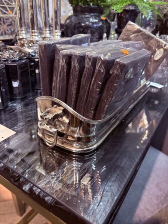 Serveringsfad m. Servietter