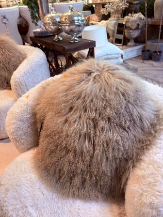 Loungestol m. fodskammel inkl. pude SETUBAL